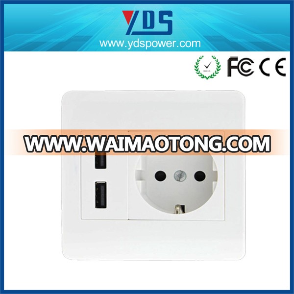 OEM Top Sales USB Electrical Switch Socket USB EU