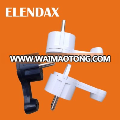 16A ABS European flat schuko plug