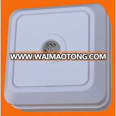 European style surface mounting TV antenna socket (S1008)